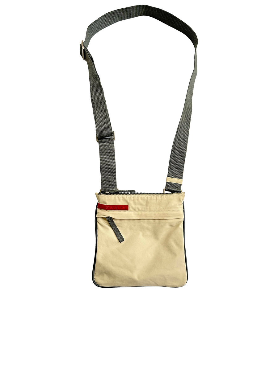 Prada Sport Beige Side Bag 00's