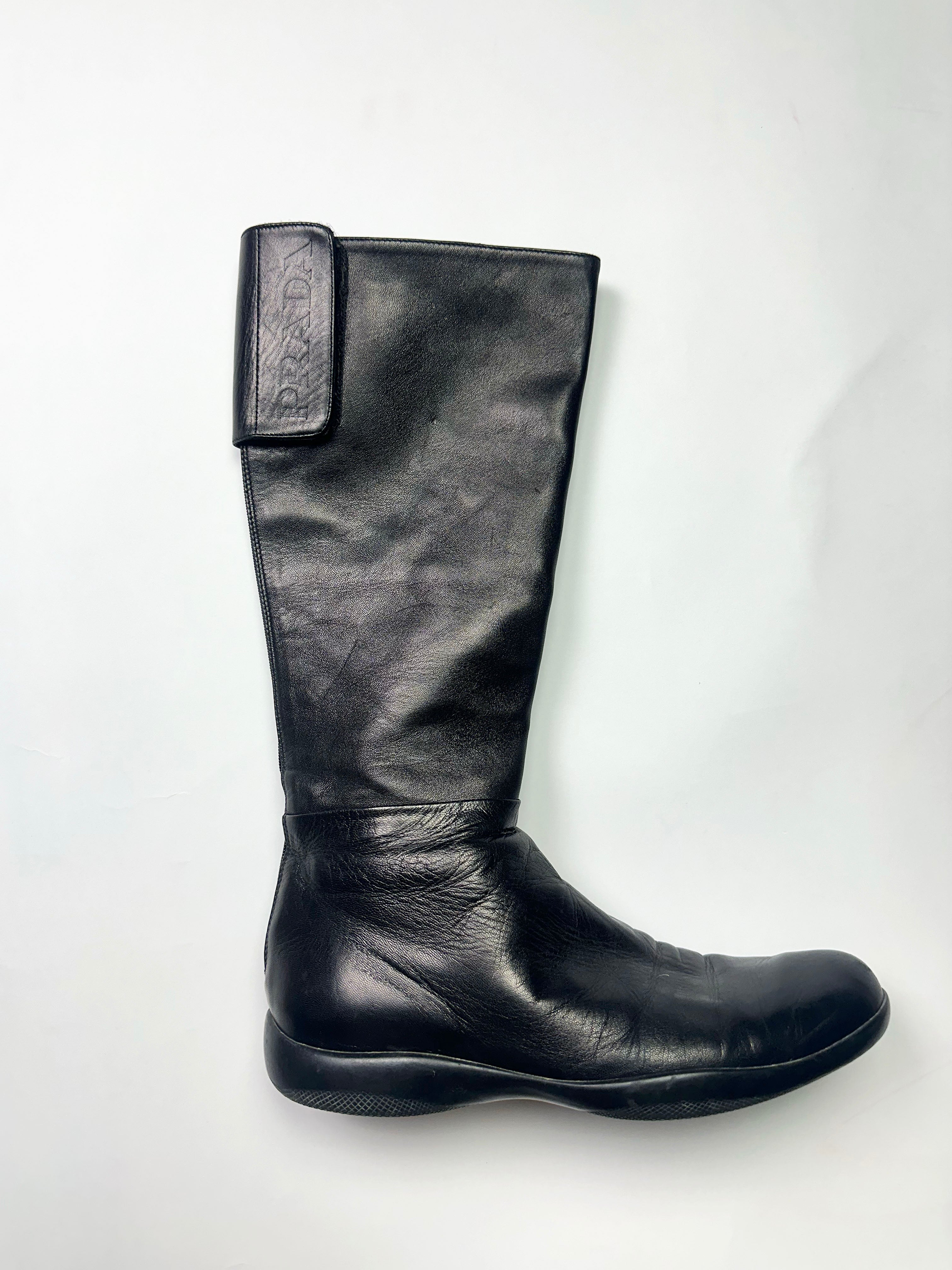 Prada Sport Leather Boots 00's – Sekkle