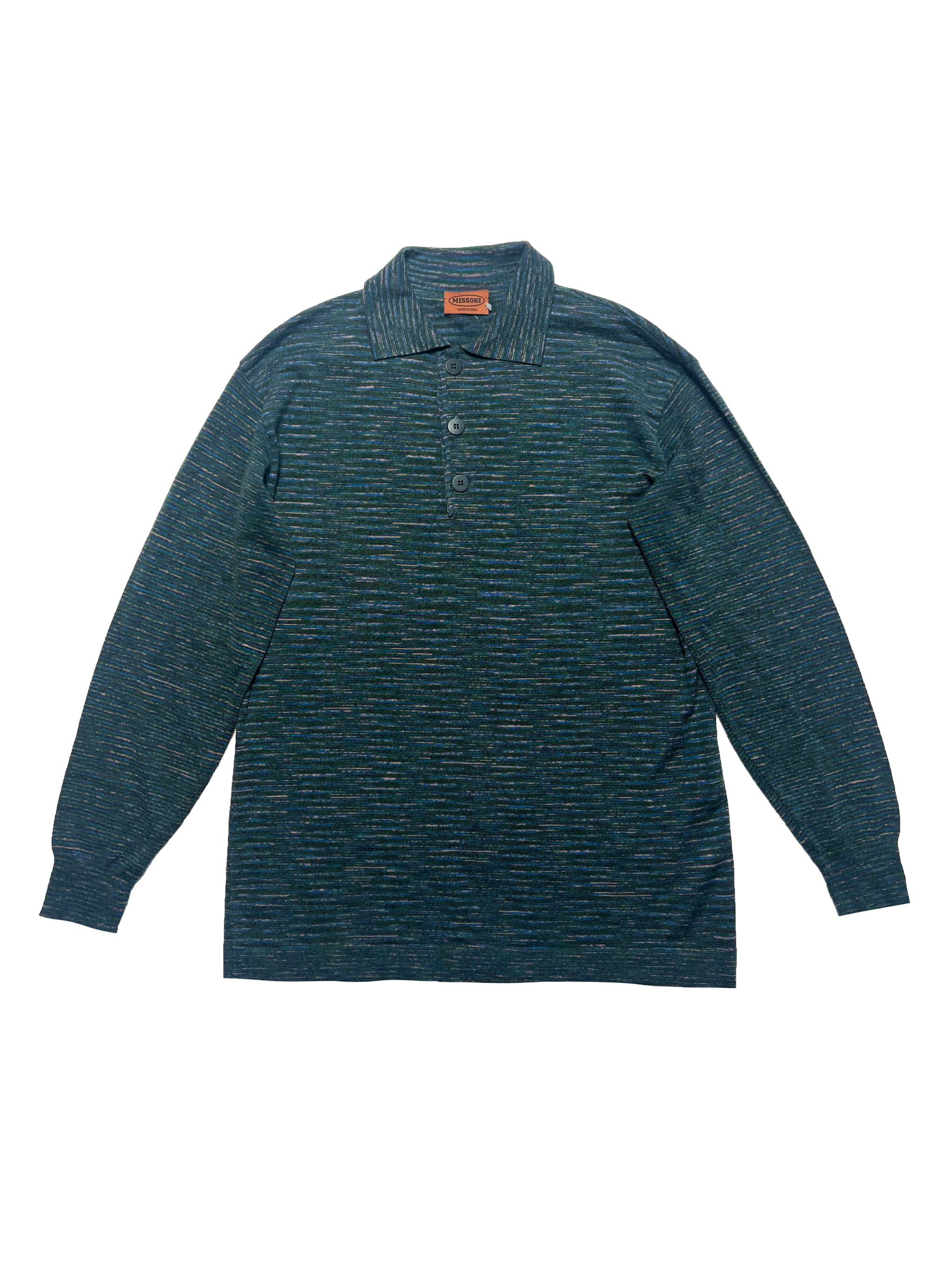 Missoni Long Sleeve Polo 90 s Sekkle