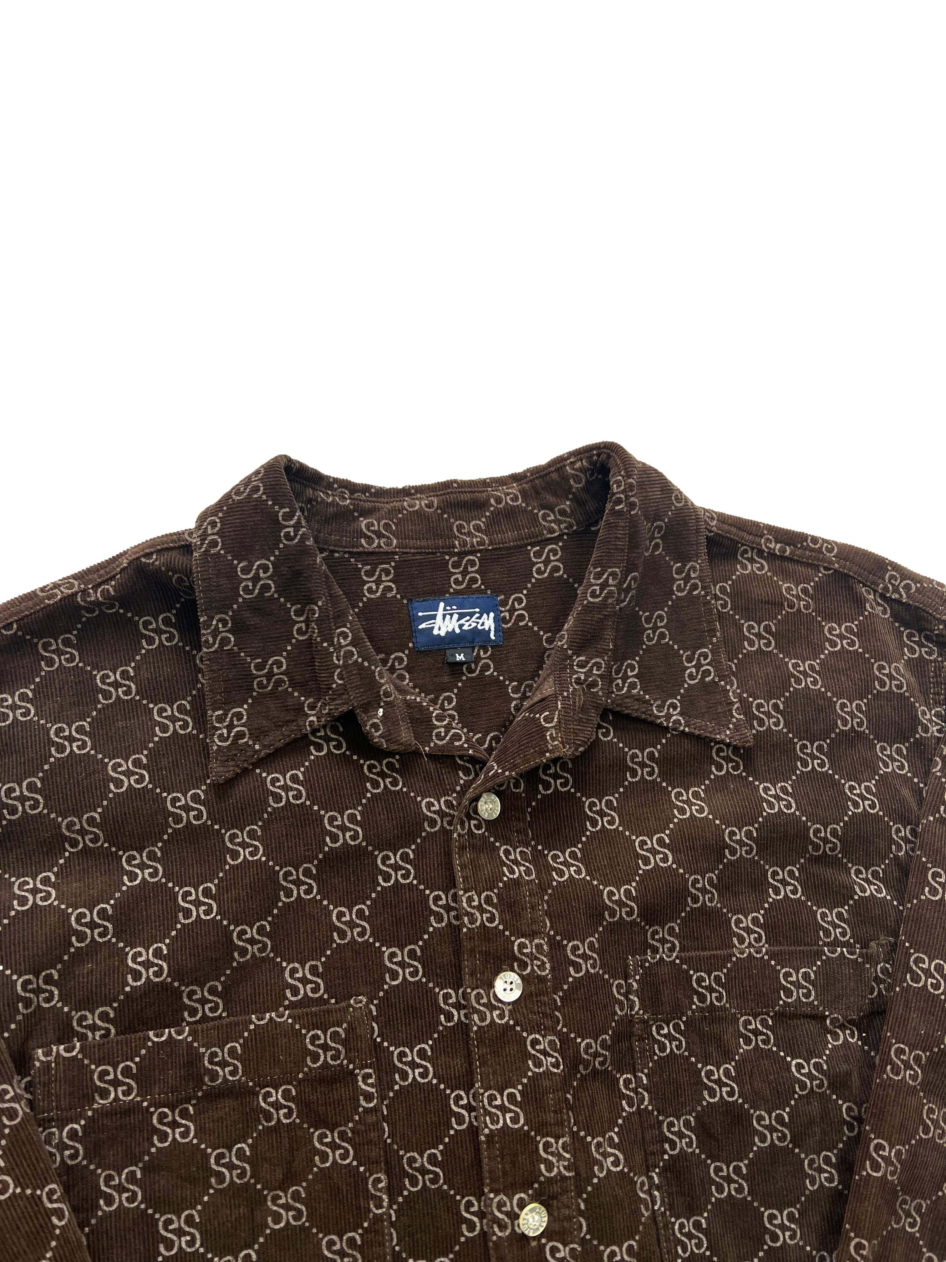 Stussy 'Gucci' Brown Monogram Shirt BNWT 00's – Sekkle