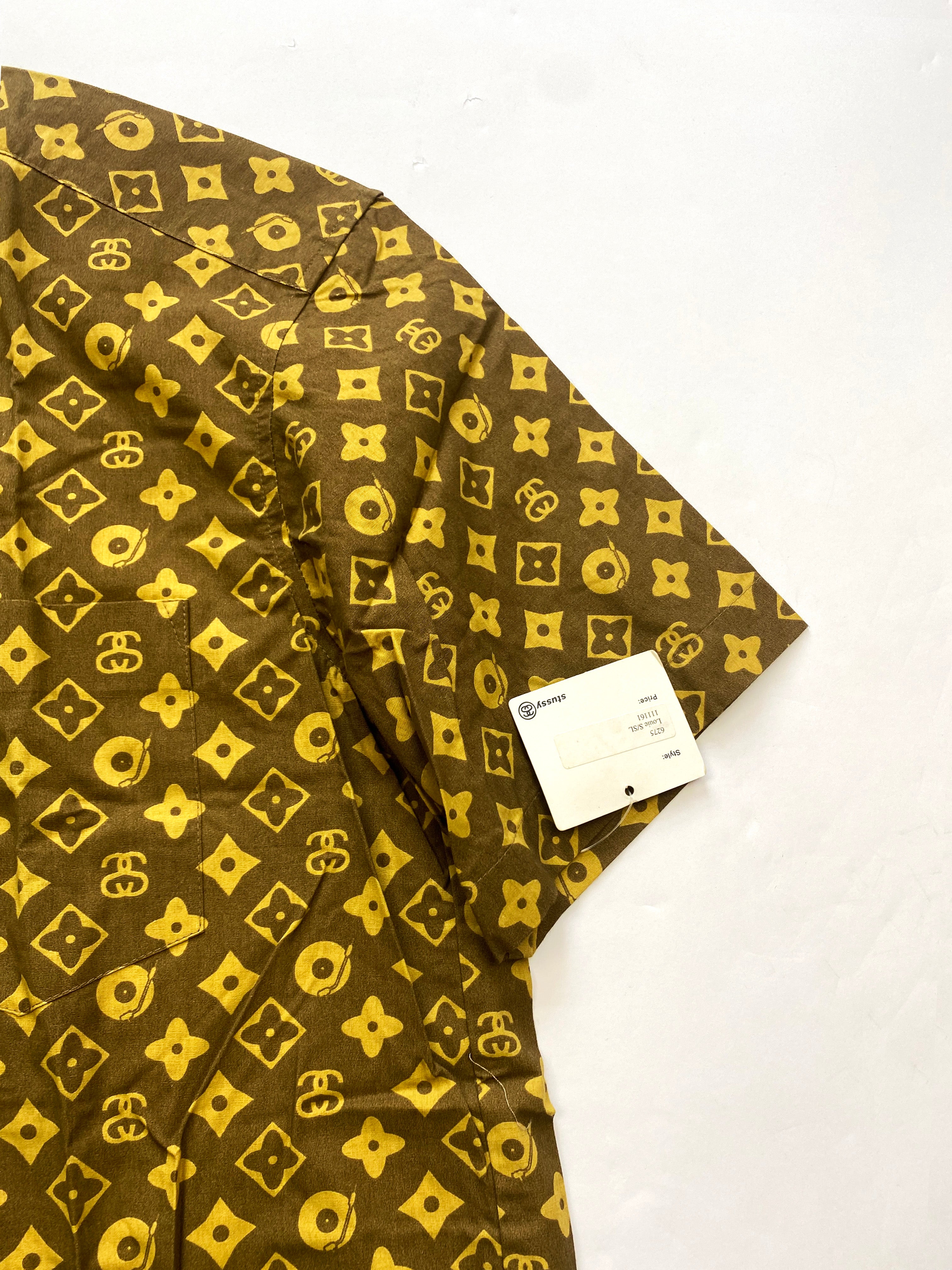 Stussy 'Louis Vuitton' Monogram Shirt BNWT 00's Size Small – Sekkle