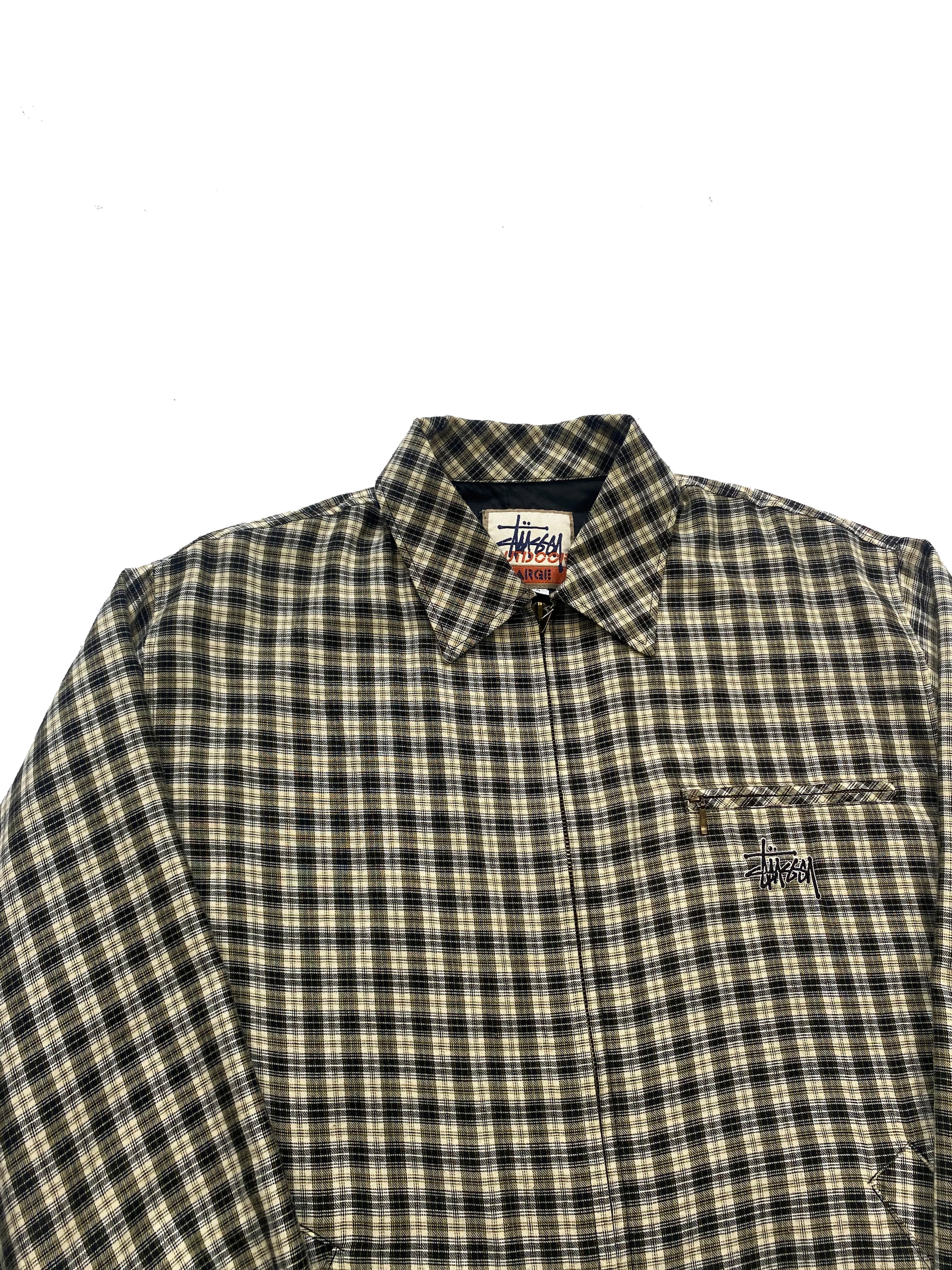 Stussy Outdoor Flannel Overshirt 90's – Sekkle